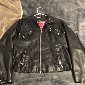 JouJou Faux-Leather jacket